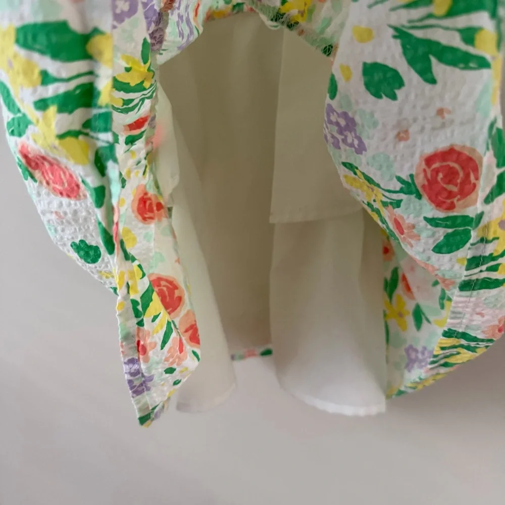 Cat & Jack Floral Kids Dress XS (4/5)